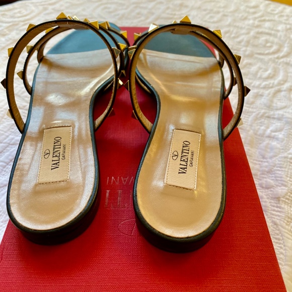 Valentino Garavani Rock Stud Sandals - Picture 9 of 16